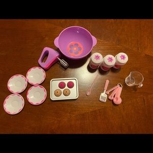 American Girl Doll Baking Accessories Set